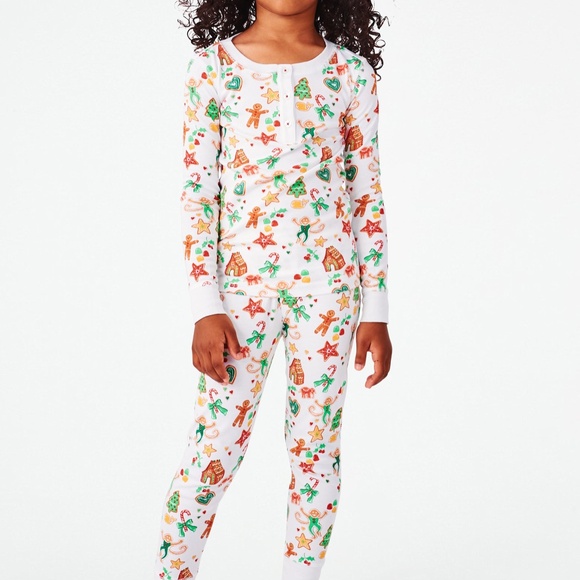 Roller Rabbit Kids Gingerbread Party Pajamas Size 8MULTI / 8 - Picture 3 of 3